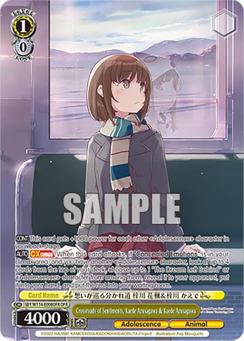 Crossroads of Sentiments, Kaede Azusagawa & Kaede Azusagawa (OFR) - [Rascal Does Not Dream Series] | Gear Gaming Fayetteville