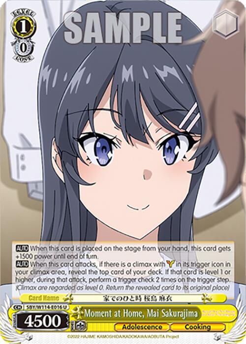 Moment at Home, Mai Sakurajima - [Rascal Does Not Dream Series] | Gear Gaming Fayetteville