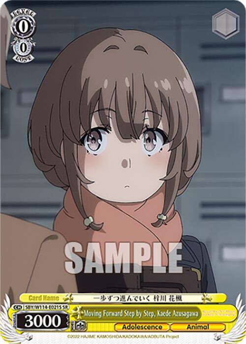 Moving Forward Step by Step, Kaede Azusagawa (SR) - [Rascal Does Not Dream Series] | Gear Gaming Fayetteville