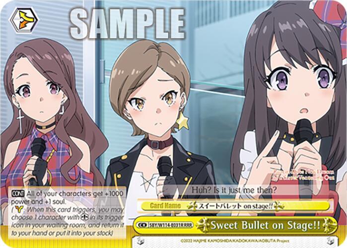 Sweet Bullet on Stage!! (RRR) - [Rascal Does Not Dream Series] | Gear Gaming Fayetteville