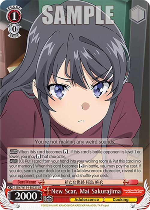 New Scar, Mai Sakurajima (SR) - [Rascal Does Not Dream Series] | Gear Gaming Fayetteville