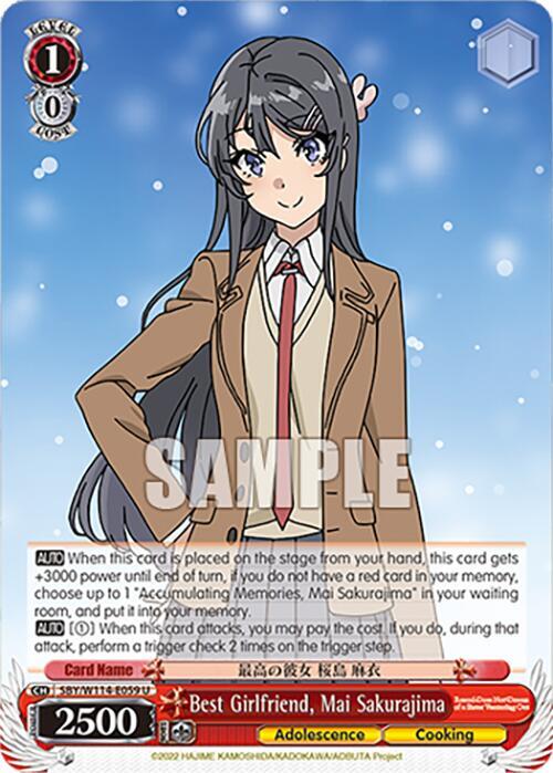 Best Girlfriend, Mai Sakurajima - [Rascal Does Not Dream Series] | Gear Gaming Fayetteville