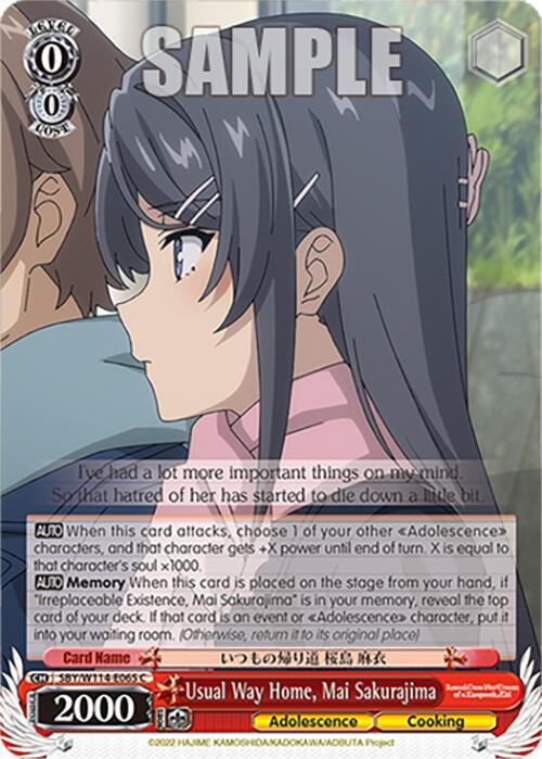 Usual Way Home, Mai Sakurajima - [Rascal Does Not Dream Series] | Gear Gaming Fayetteville