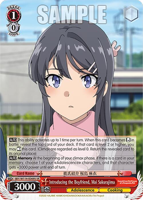 Introducing the Boyfriend, Mai Sakurajima (SR) - [Rascal Does Not Dream Series] | Gear Gaming Fayetteville
