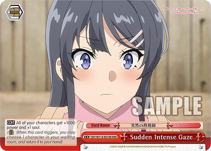 Sudden Intense Gaze (RRR) - [Rascal Does Not Dream Series] | Gear Gaming Fayetteville