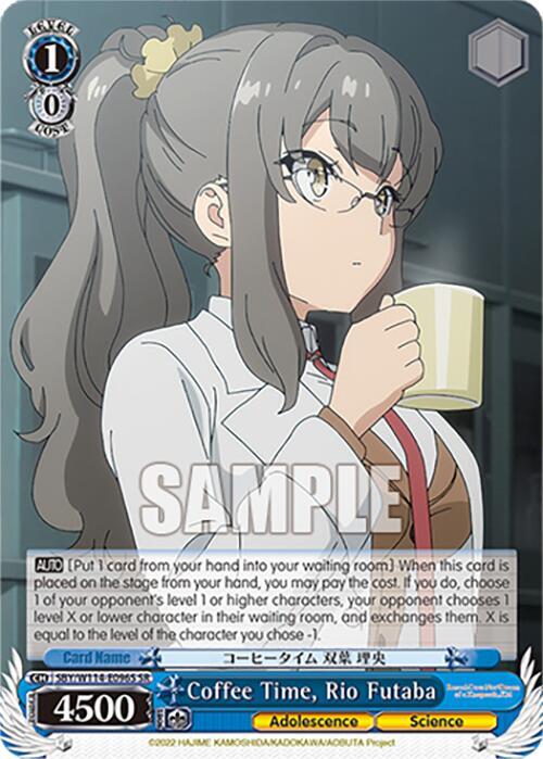 Coffee Time, Rio Futaba (SR) - [Rascal Does Not Dream Series] | Gear Gaming Fayetteville