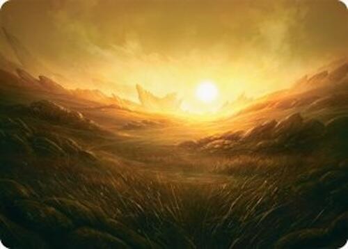 Plains Art Card (31/54) [Tarkir: Dragonstorm Art Series] | Gear Gaming Fayetteville