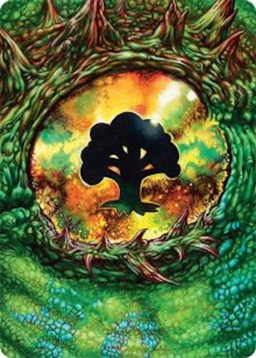 Forest Art Card (32/54) [Tarkir: Dragonstorm Art Series] | Gear Gaming Fayetteville