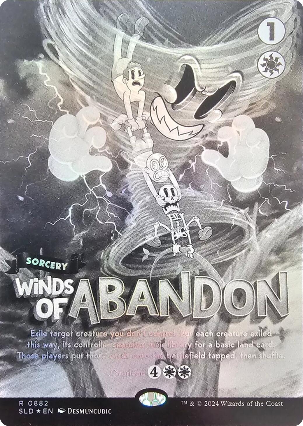 Winds of Abandon (Black & White Foil) [Secret Lair Drop Series] | Gear Gaming Fayetteville