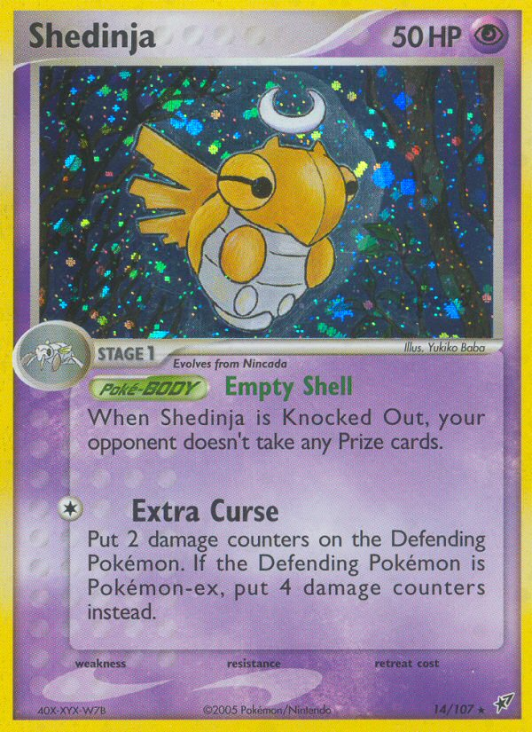 Shedinja (14/107) [EX: Deoxys] | Gear Gaming Fayetteville