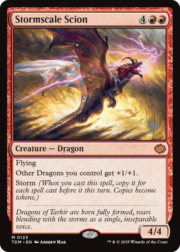 Stormscale Scion [Tarkir: Dragonstorm Promos] | Gear Gaming Fayetteville