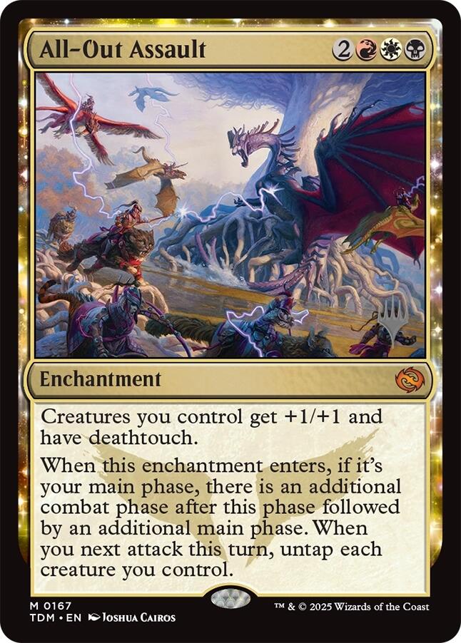 All-Out Assault [Tarkir: Dragonstorm Promos] | Gear Gaming Fayetteville