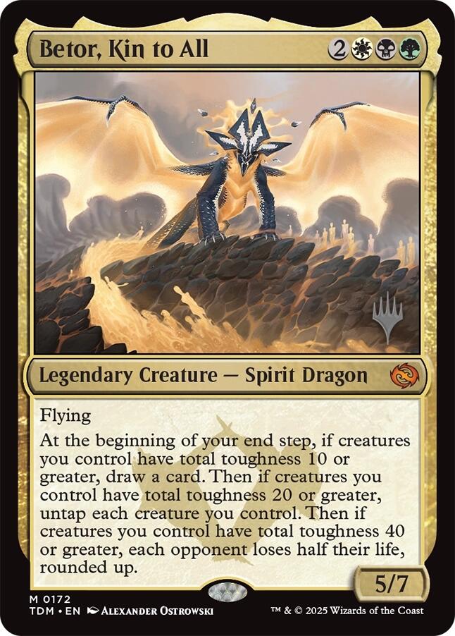 Betor, Kin to All [Tarkir: Dragonstorm Promos] | Gear Gaming Fayetteville