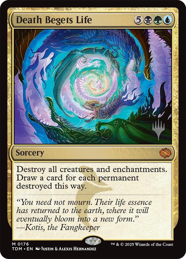 Death Begets Life [Tarkir: Dragonstorm Promos] | Gear Gaming Fayetteville