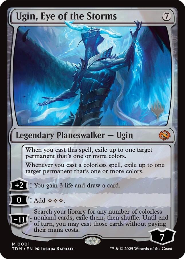 Ugin, Eye of the Storms [Tarkir: Dragonstorm Promos] | Gear Gaming Fayetteville