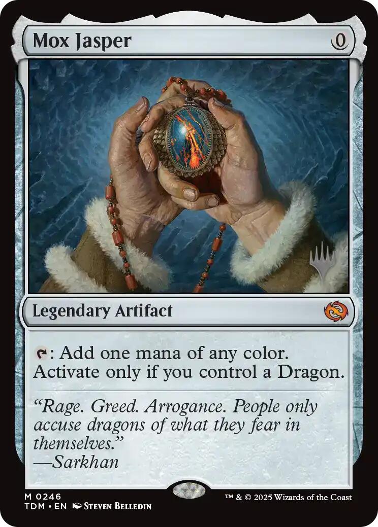 Mox Jasper [Tarkir: Dragonstorm Promos] | Gear Gaming Fayetteville
