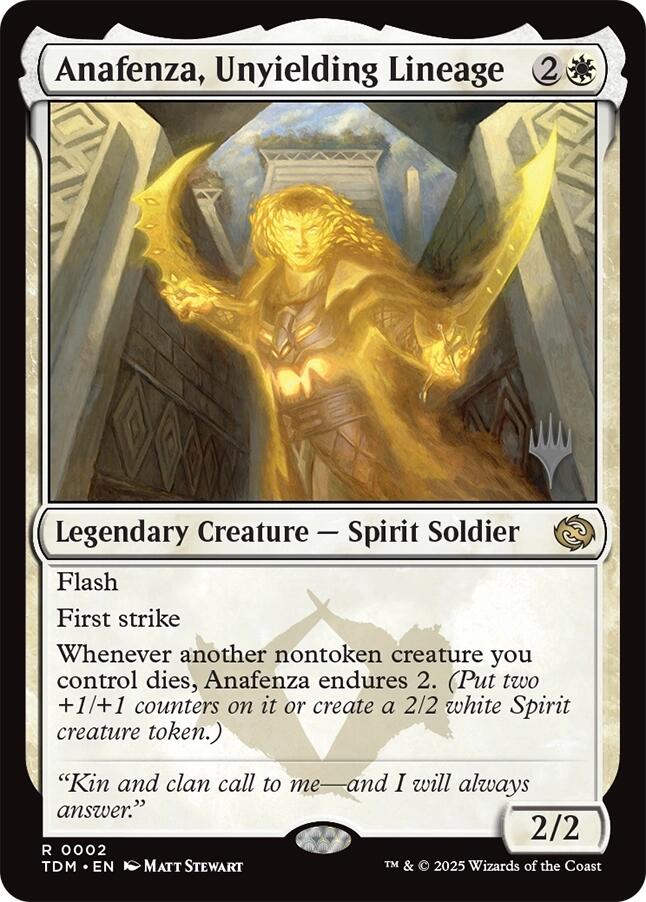 Anafenza, Unyielding Lineage [Tarkir: Dragonstorm Promos] | Gear Gaming Fayetteville
