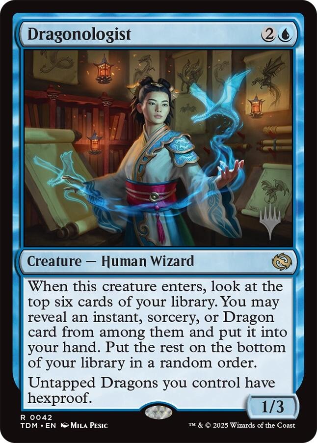 Dragonologist [Tarkir: Dragonstorm Promos] | Gear Gaming Fayetteville
