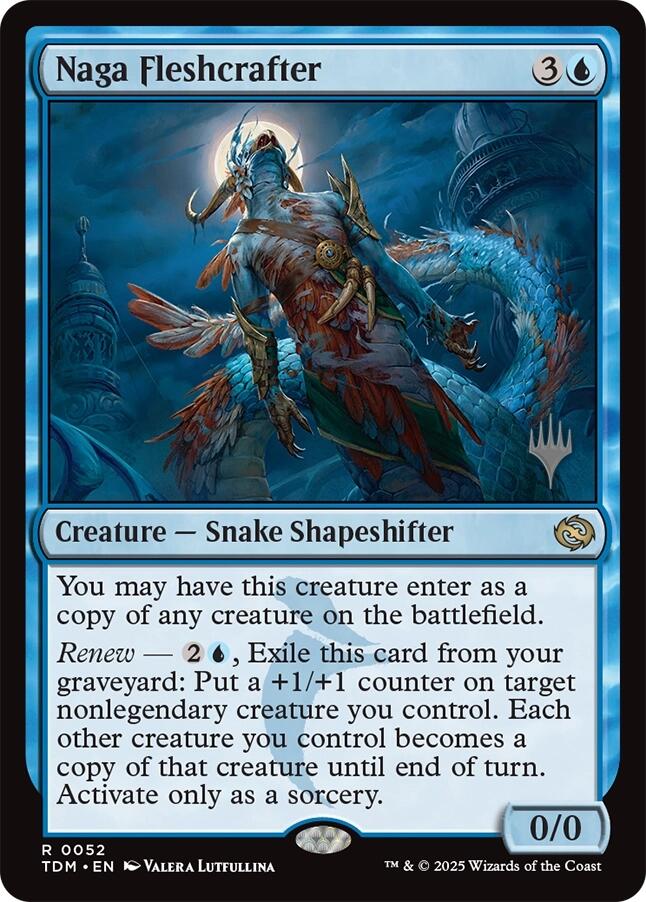 Naga Fleshcrafter [Tarkir: Dragonstorm Promos] | Gear Gaming Fayetteville