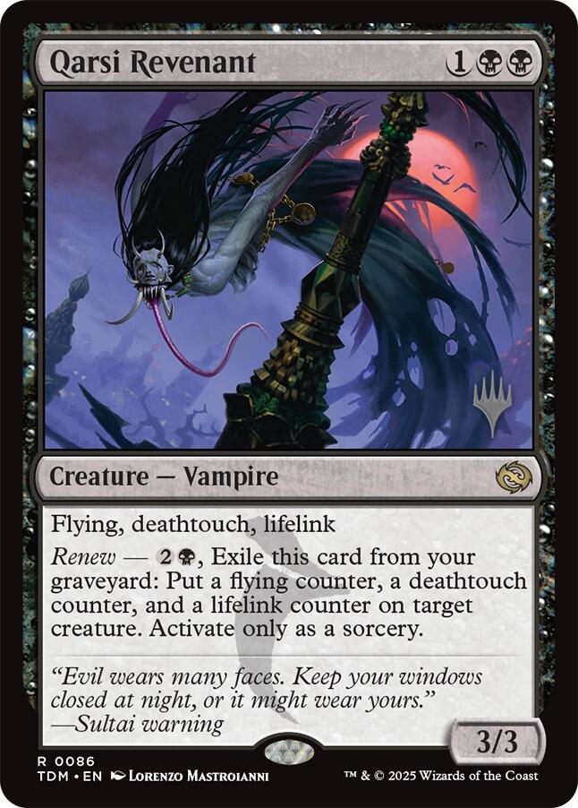 Qarsi Revenant [Tarkir: Dragonstorm Promos] | Gear Gaming Fayetteville