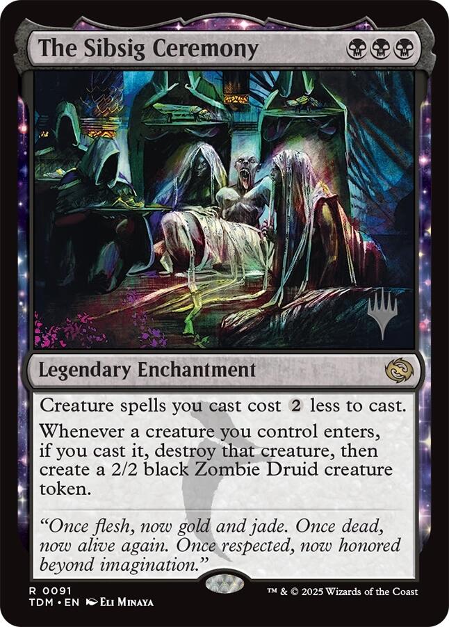 The Sibsig Ceremony [Tarkir: Dragonstorm Promos] | Gear Gaming Fayetteville