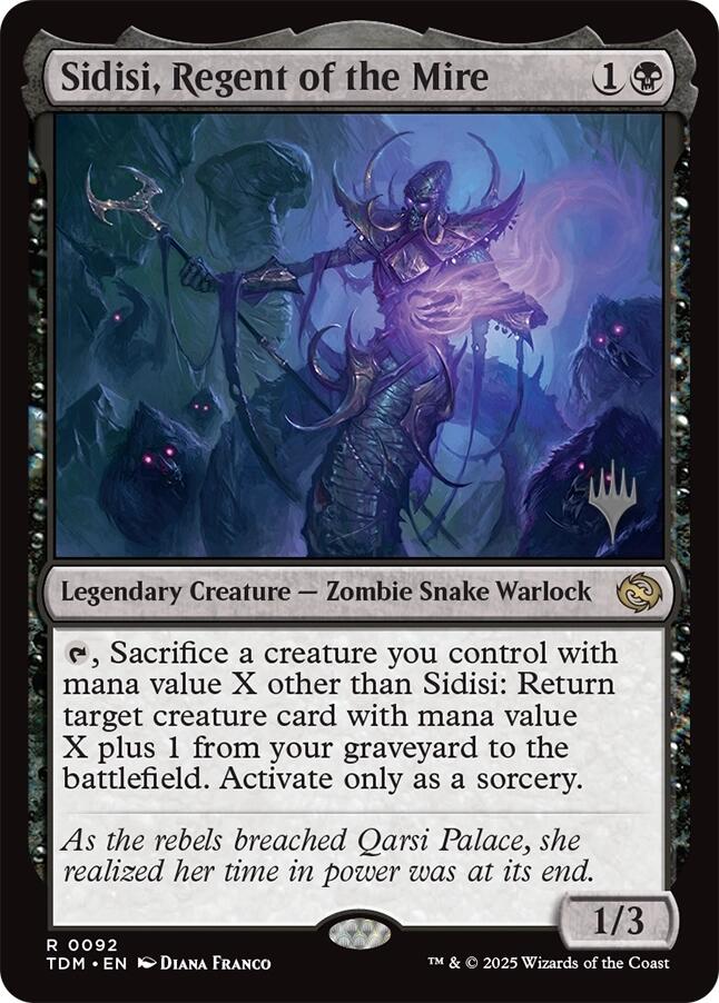 Sidisi, Regent of the Mire [Tarkir: Dragonstorm Promos] | Gear Gaming Fayetteville