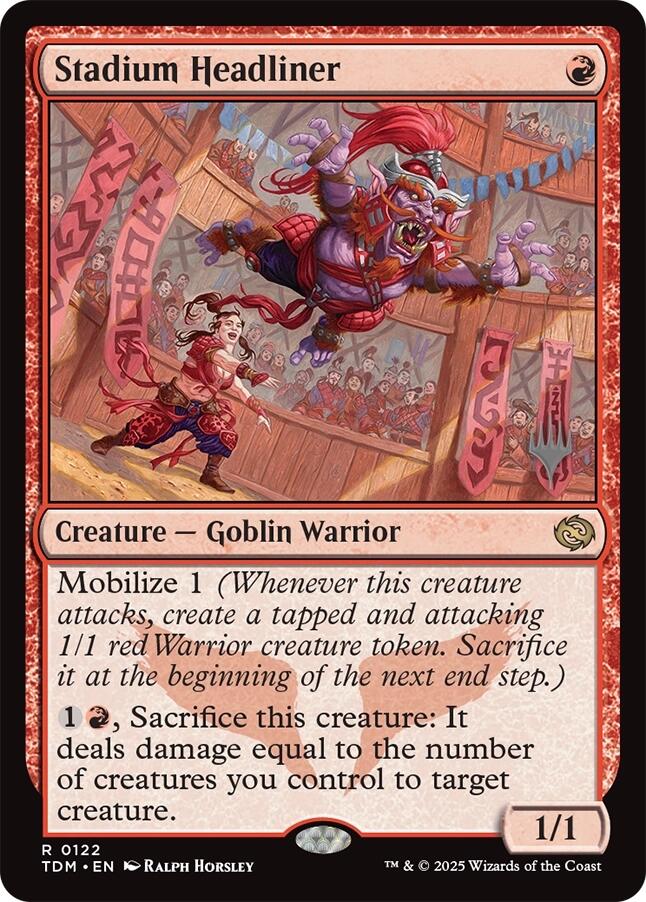 Stadium Headliner [Tarkir: Dragonstorm Promos] | Gear Gaming Fayetteville