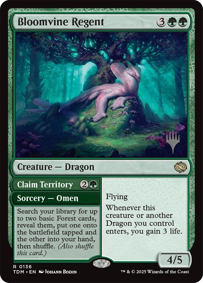 Bloomvine Regent [Tarkir: Dragonstorm Promos] | Gear Gaming Fayetteville