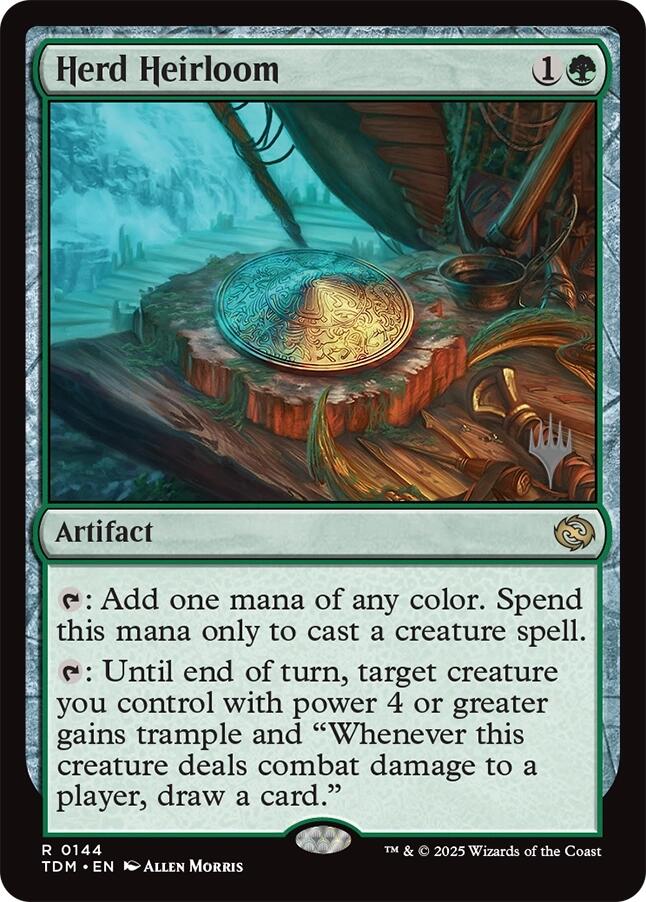 Herd Heirloom [Tarkir: Dragonstorm Promos] | Gear Gaming Fayetteville