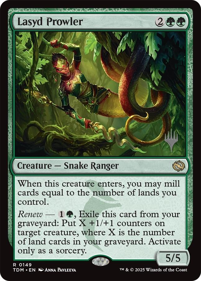 Lasyd Prowler [Tarkir: Dragonstorm Promos] | Gear Gaming Fayetteville