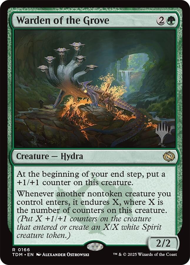 Warden of the Grove [Tarkir: Dragonstorm Promos] | Gear Gaming Fayetteville