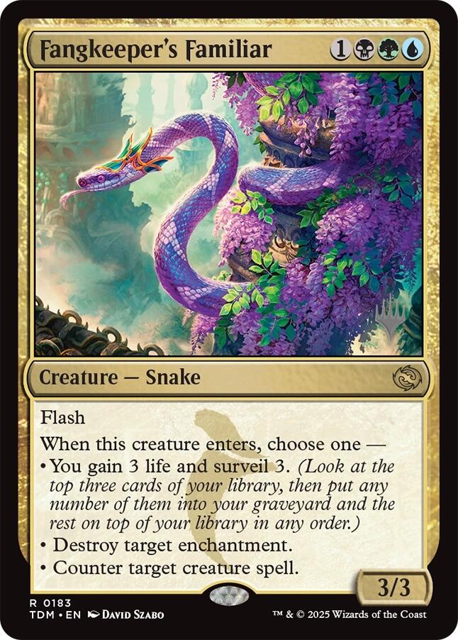 Fangkeeper's Familiar [Tarkir: Dragonstorm Promos] | Gear Gaming Fayetteville
