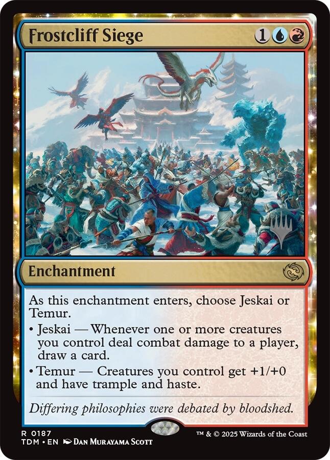 Frostcliff Siege [Tarkir: Dragonstorm Promos] | Gear Gaming Fayetteville