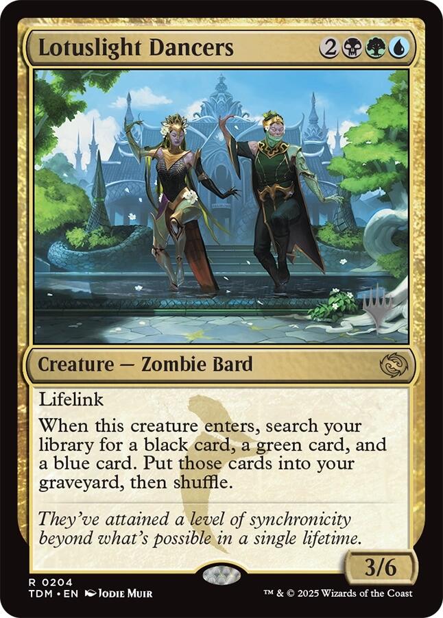 Lotuslight Dancers [Tarkir: Dragonstorm Promos] | Gear Gaming Fayetteville