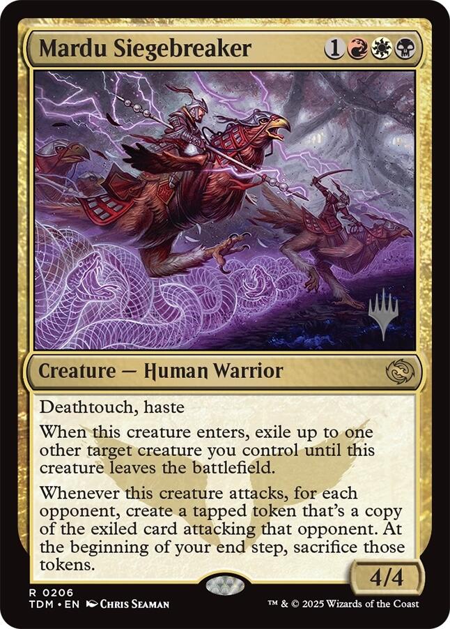 Mardu Siegebreaker [Tarkir: Dragonstorm Promos] | Gear Gaming Fayetteville
