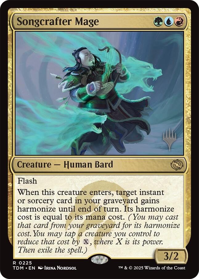 Songcrafter Mage [Tarkir: Dragonstorm Promos] | Gear Gaming Fayetteville