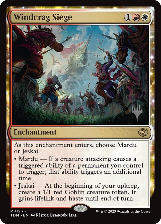 Windcrag Siege [Tarkir: Dragonstorm Promos] | Gear Gaming Fayetteville