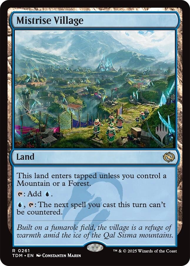 Mistrise Village [Tarkir: Dragonstorm Promos] | Gear Gaming Fayetteville