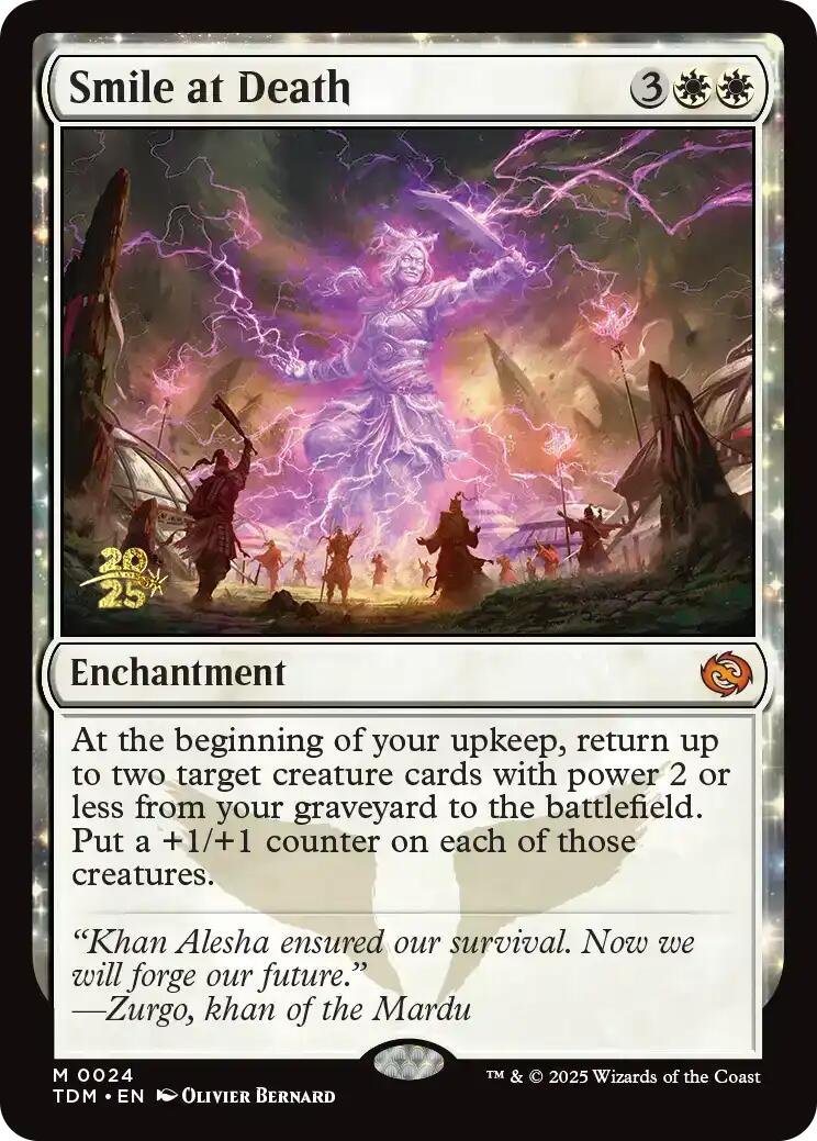 Smile at Death [Tarkir: Dragonstorm Prerelease Promos] | Gear Gaming Fayetteville