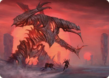 Red Sun's Zenith Art Card [Phyrexia: All Will Be One Art Series] | Gear Gaming Fayetteville