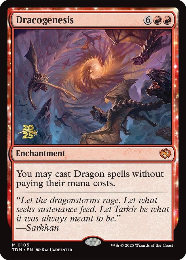 Dracogenesis [Tarkir: Dragonstorm Prerelease Promos] | Gear Gaming Fayetteville
