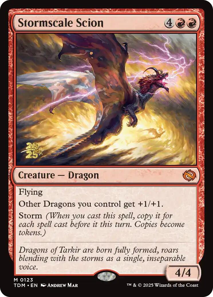 Stormscale Scion [Tarkir: Dragonstorm Prerelease Promos] | Gear Gaming Fayetteville