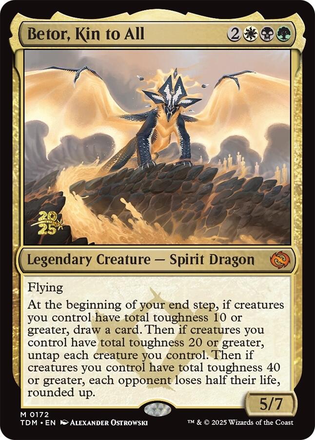 Betor, Kin to All [Tarkir: Dragonstorm Prerelease Promos] | Gear Gaming Fayetteville