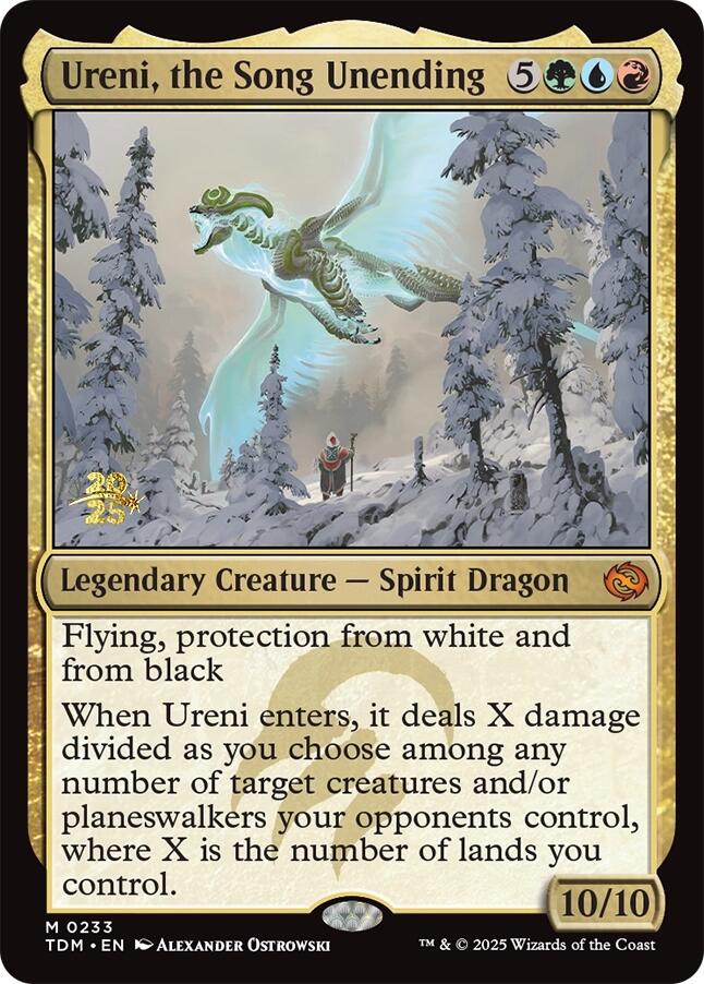 Ureni, the Song Unending [Tarkir: Dragonstorm Prerelease Promos] | Gear Gaming Fayetteville