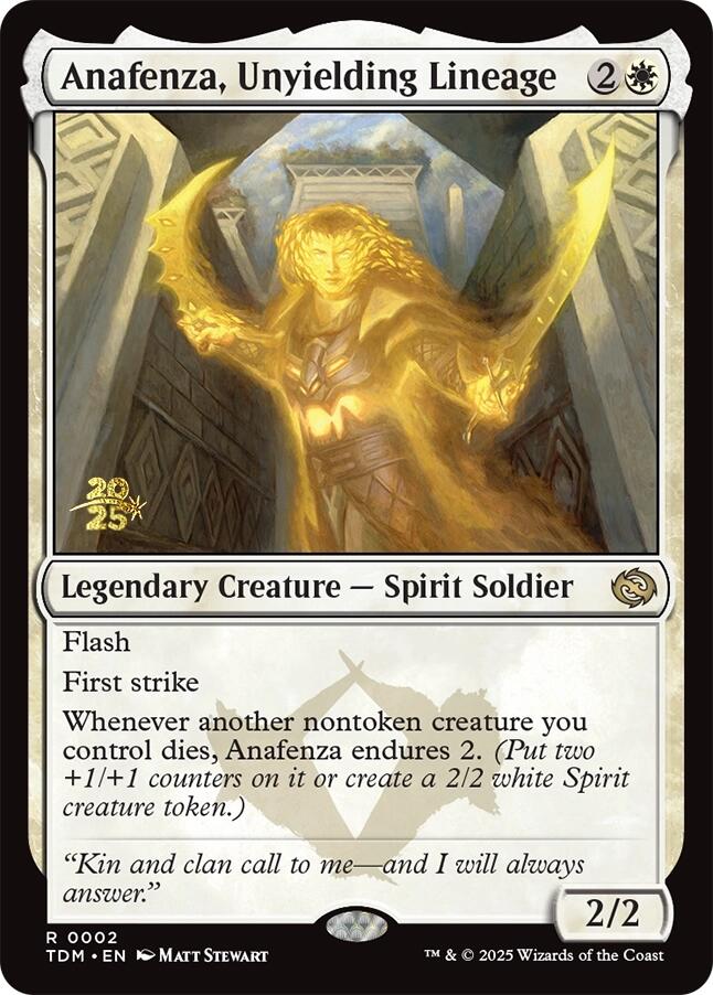 Anafenza, Unyielding Lineage [Tarkir: Dragonstorm Prerelease Promos] | Gear Gaming Fayetteville