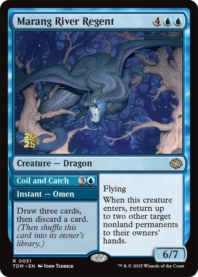 Marang River Regent [Tarkir: Dragonstorm Prerelease Promos] | Gear Gaming Fayetteville