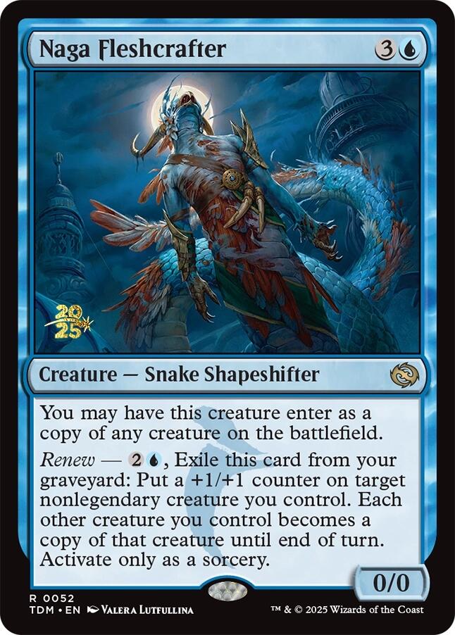 Naga Fleshcrafter [Tarkir: Dragonstorm Prerelease Promos] | Gear Gaming Fayetteville