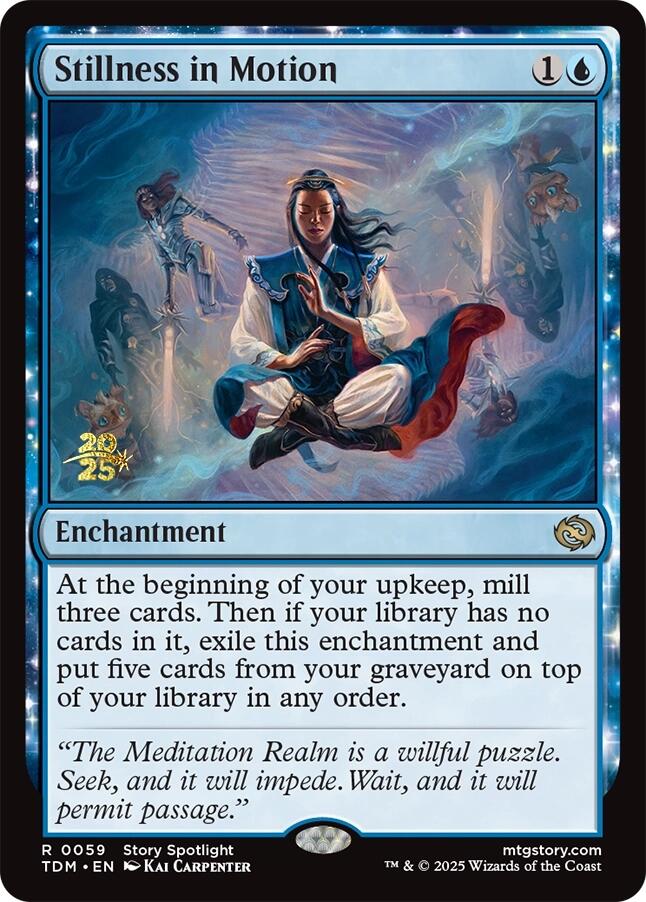 Stillness in Motion [Tarkir: Dragonstorm Prerelease Promos] | Gear Gaming Fayetteville