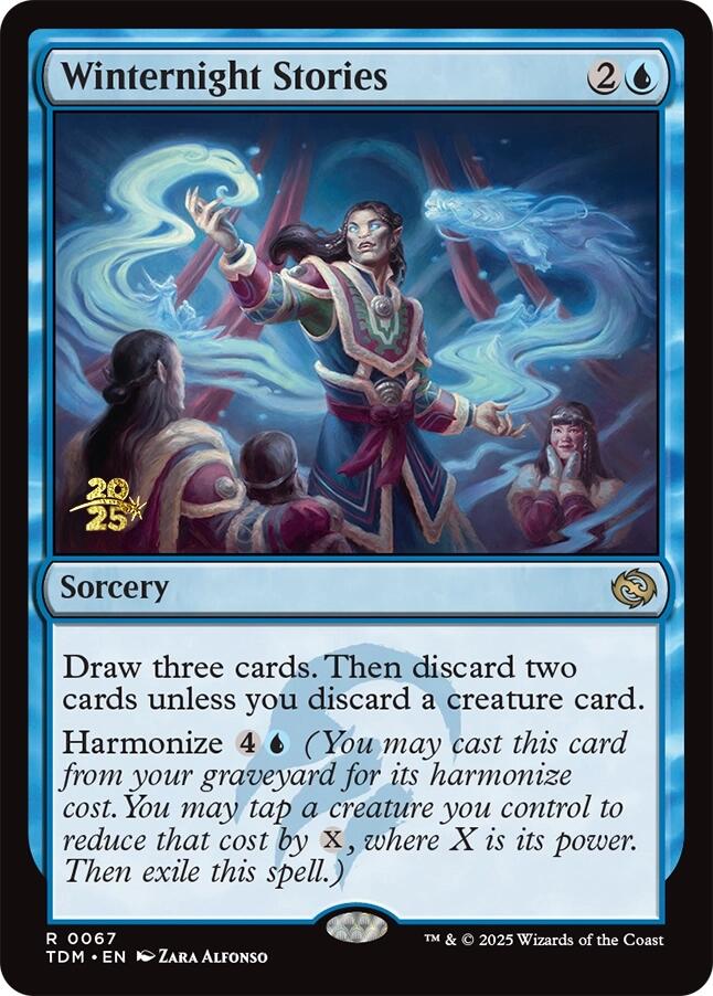 Winternight Stories [Tarkir: Dragonstorm Prerelease Promos] | Gear Gaming Fayetteville