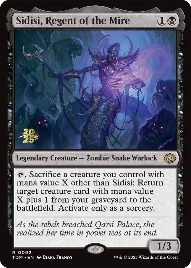 Sidisi, Regent of the Mire [Tarkir: Dragonstorm Prerelease Promos] | Gear Gaming Fayetteville
